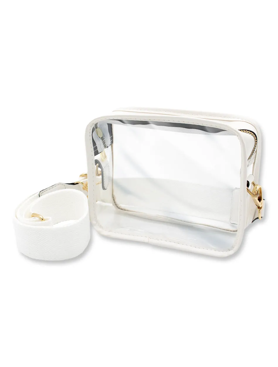Texas Tech "Structured Camera" Stadium Approved Clear Crossbody Purse