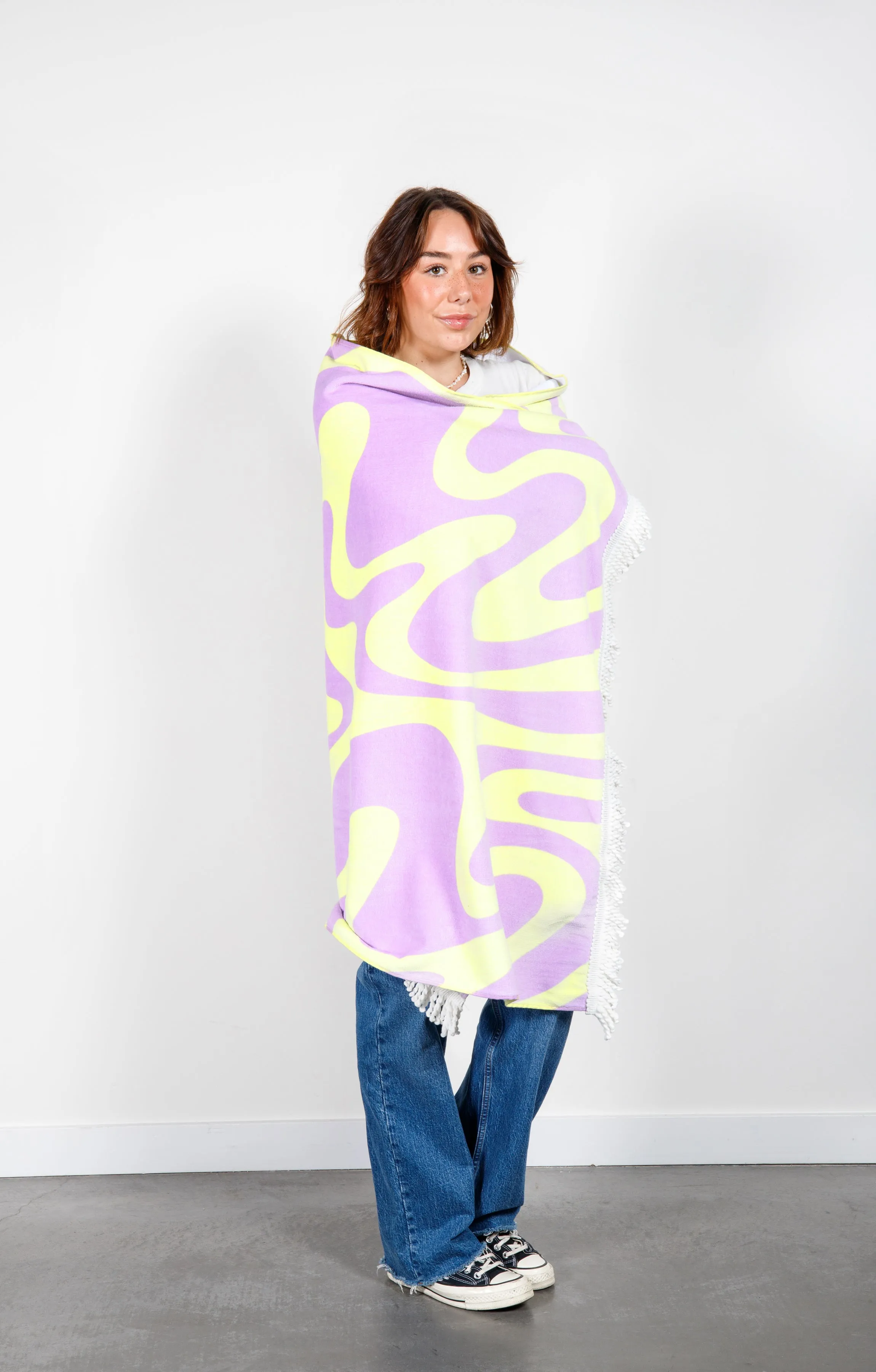 THE BOWIE | Velour Beach Towel