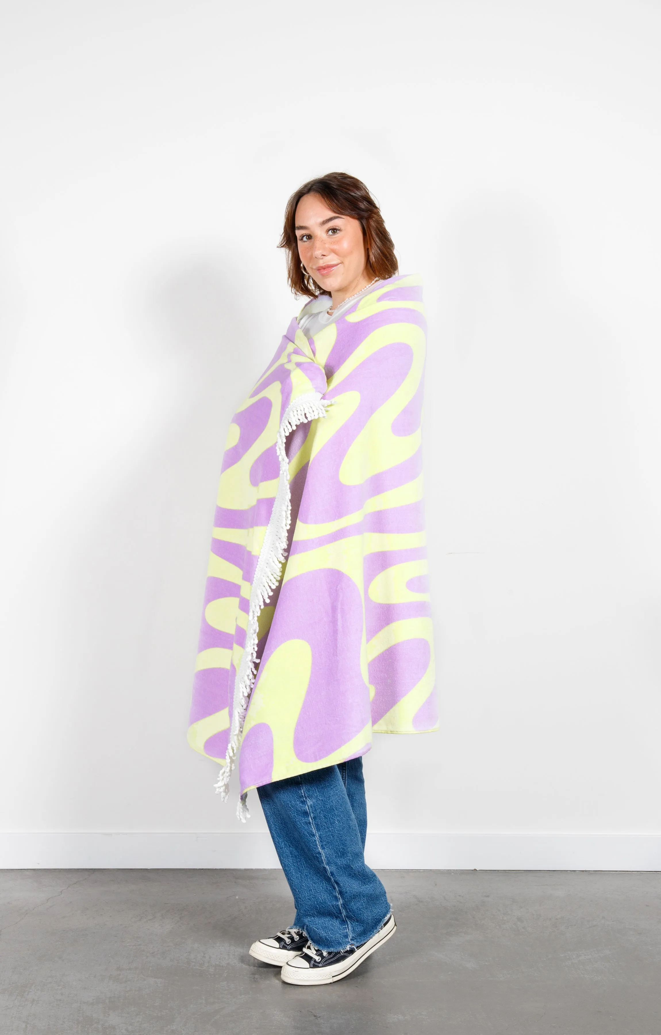 THE BOWIE | Velour Beach Towel