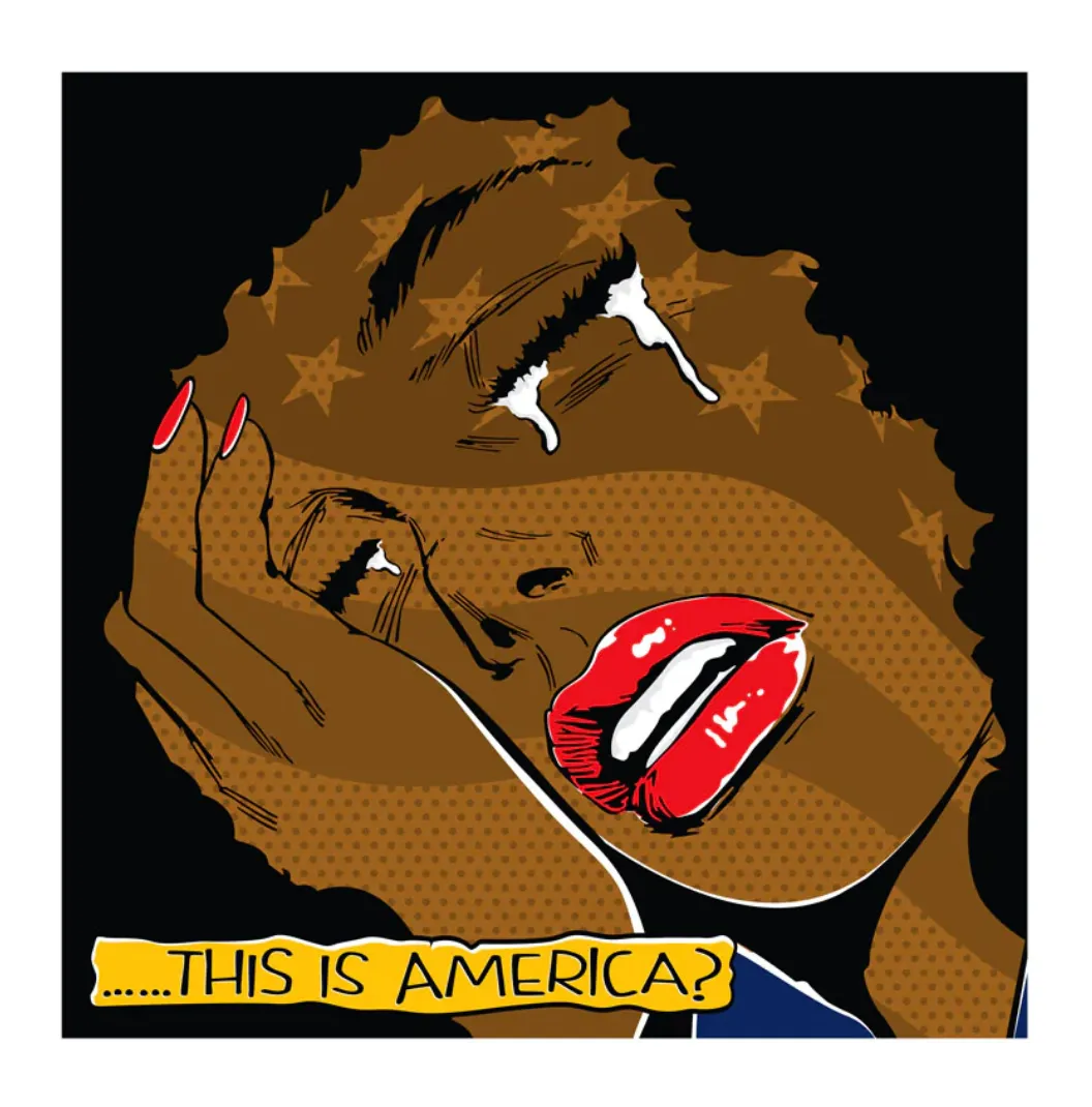 This Is America PP Archival Print by Denial- Daniel Bombardier