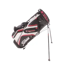 Titleist Stand 14 Stand Bag - White/Black/Red