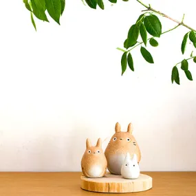 Totoro Shigarakiyaki Figure Set (3 Pieces)