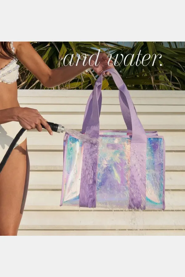 Travel Tote with Phone Pouch Beach Bag