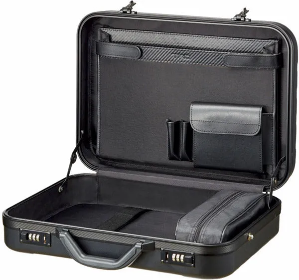 TRD JAPAN Attache Briefcase Dual Combination Locks