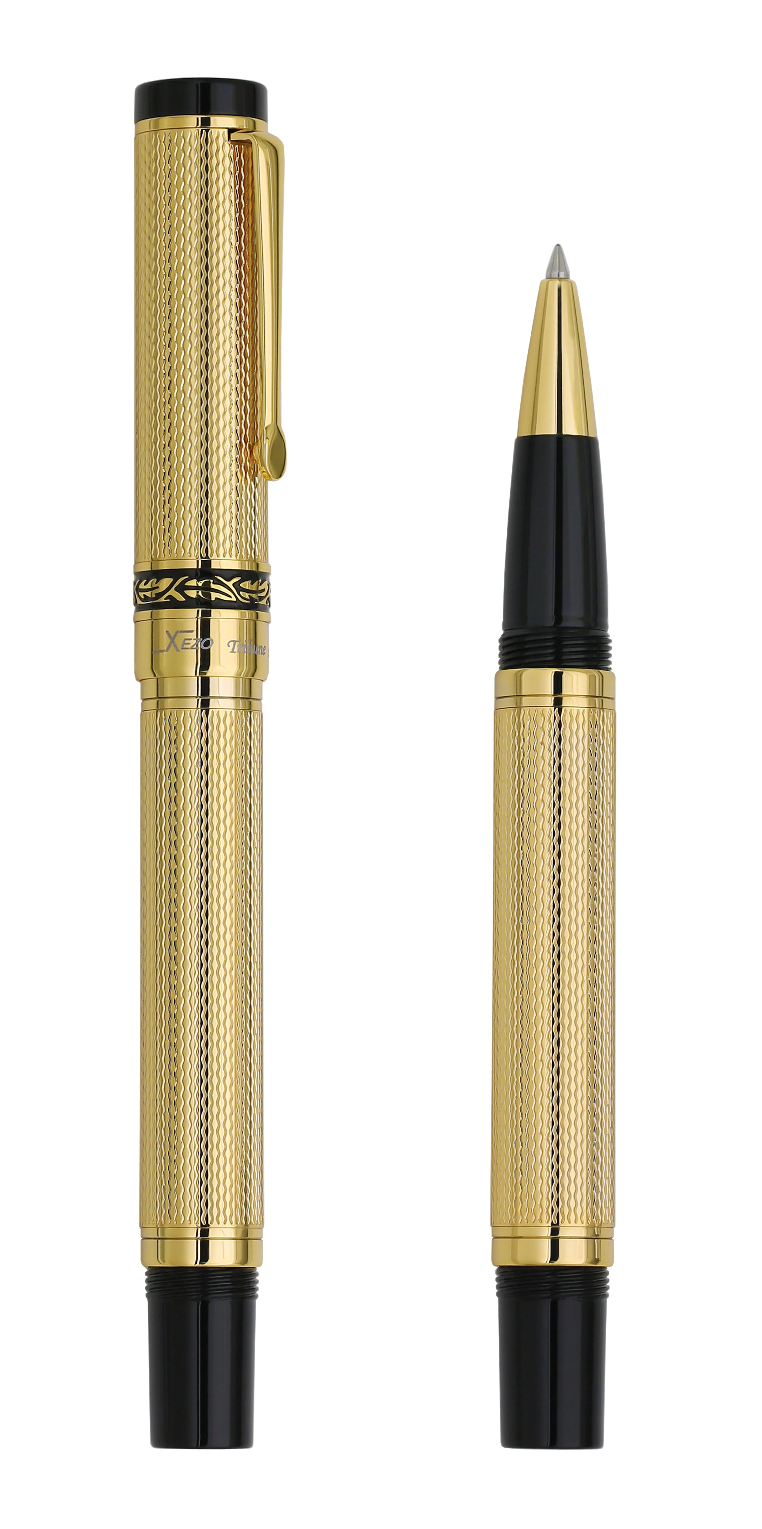 Tribune 18K Gold Plated Rollerball Pen