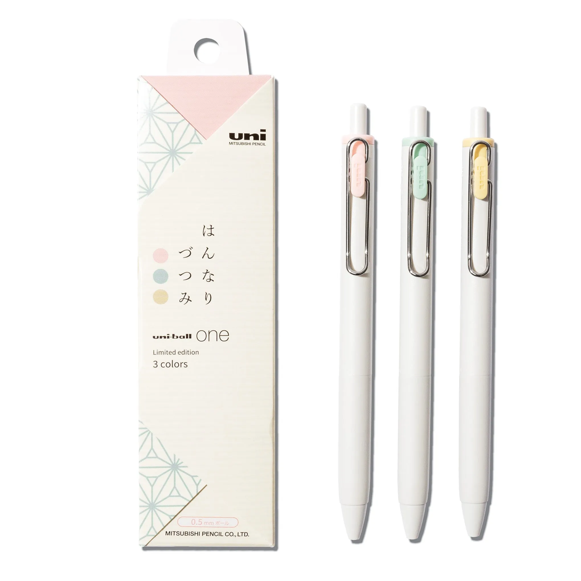 Uni One Gel Pen Set | Limited Edition Taste Colors | 0.5 mm