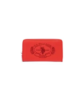 U.S. POLO ASSN. WOMEN SPRINGF. L ZIP WALLET IN FUCHSIA