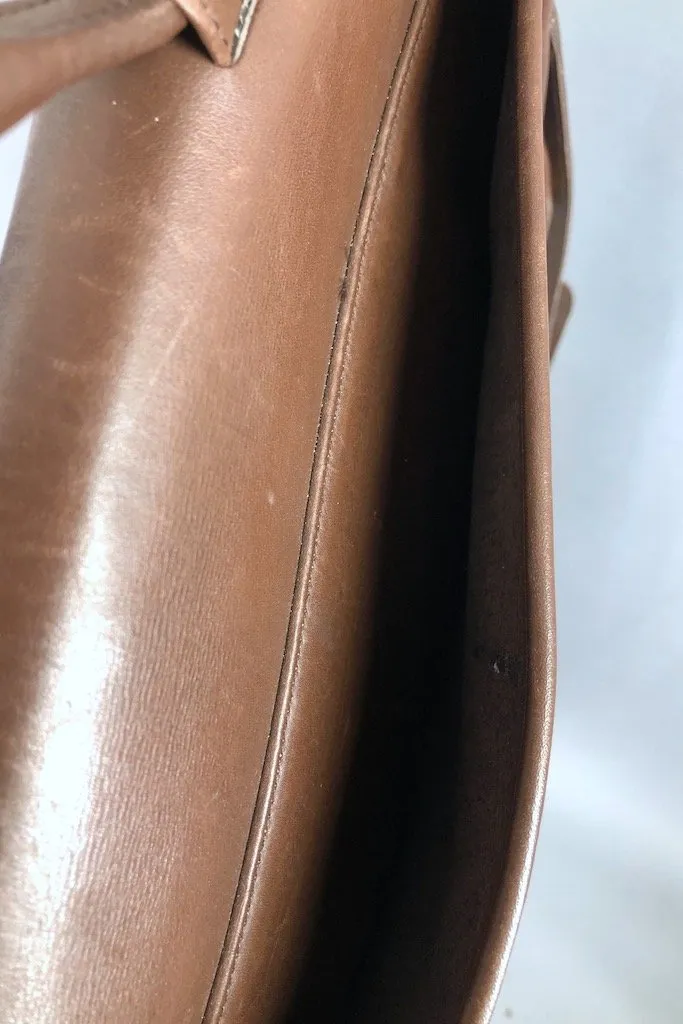 Vintage Brown Coach Messenger Bag