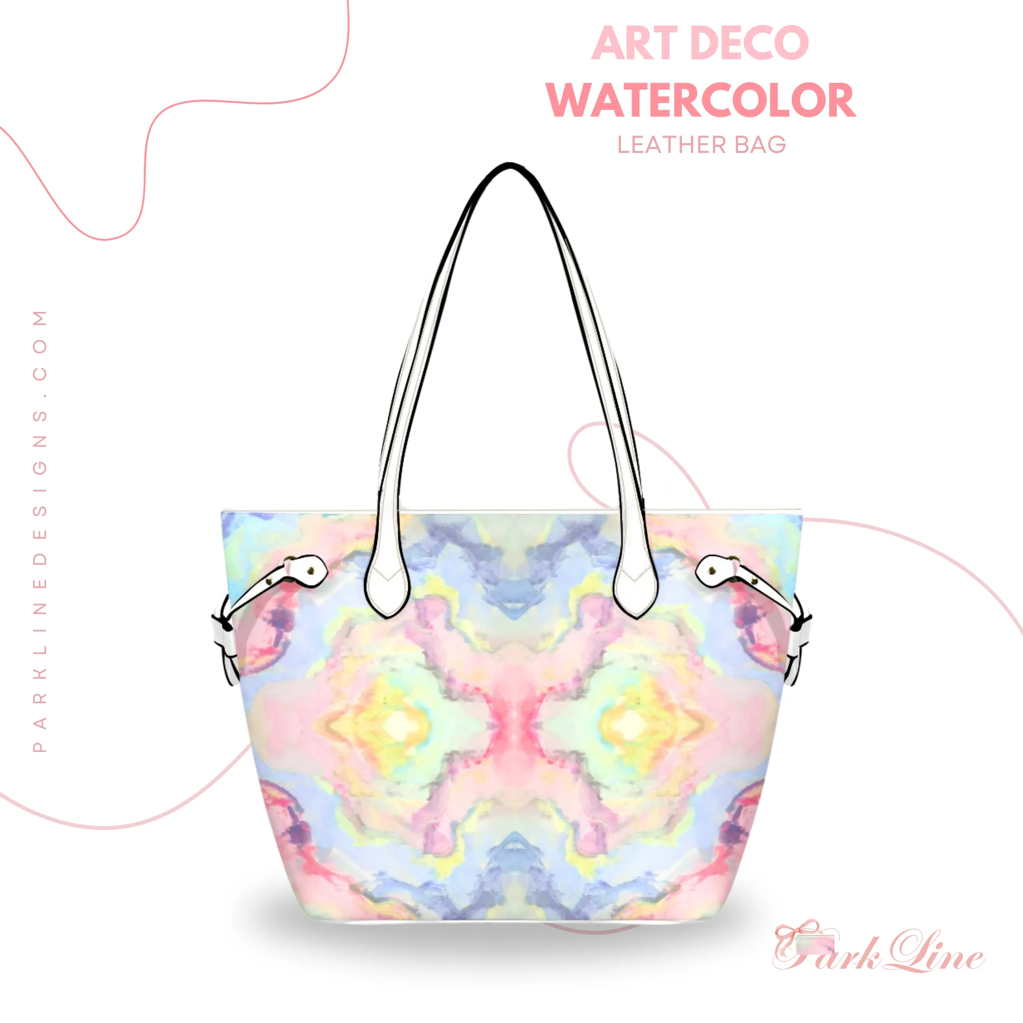 Violet Floral Leather Bag | Perfect Gift for Her | Elegant & Durable Fashion Tote
