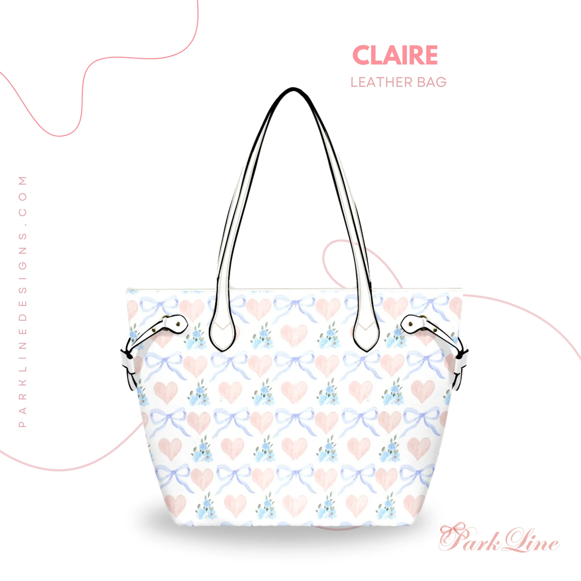 Violet Floral Leather Bag | Perfect Gift for Her | Elegant & Durable Fashion Tote