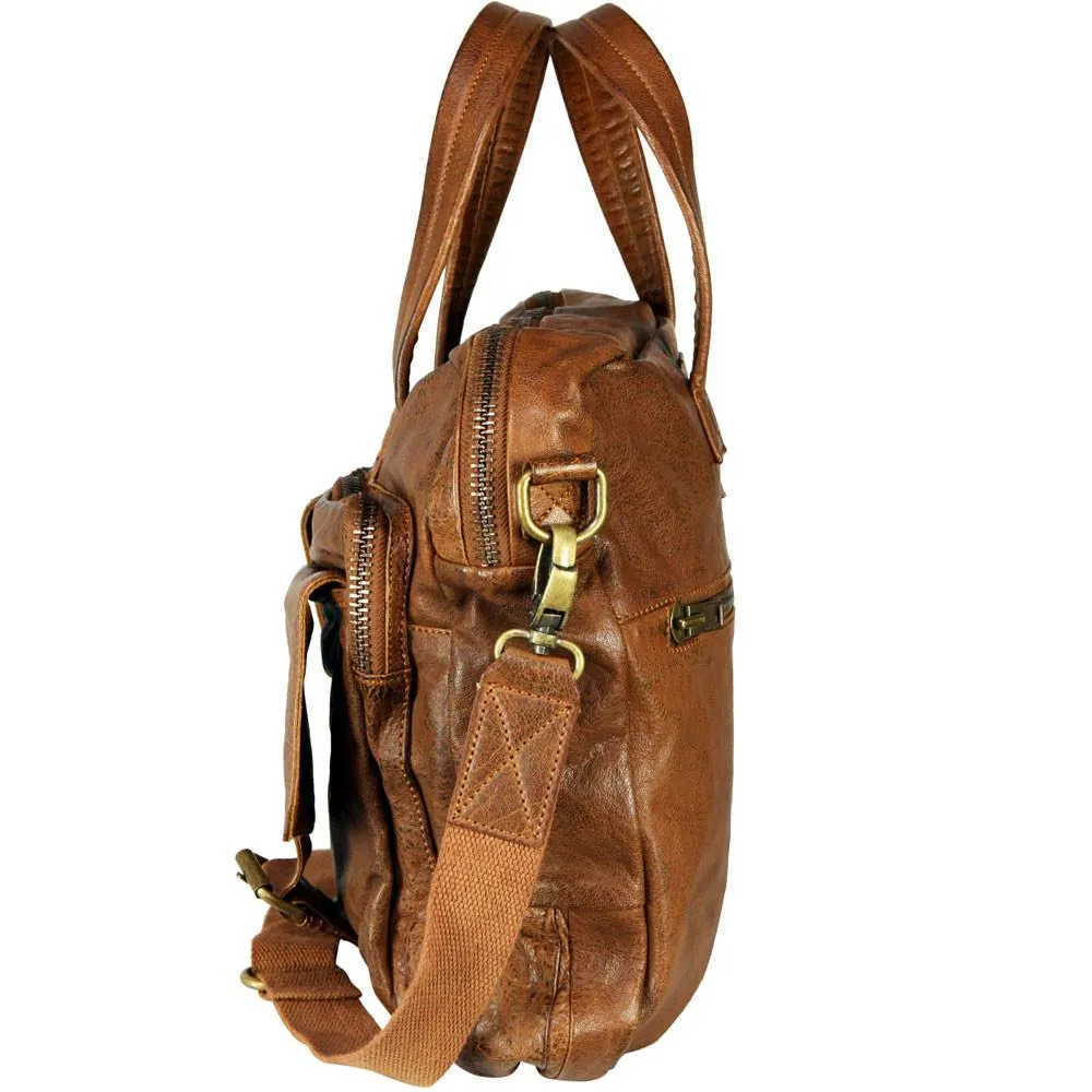 Viparo Tan 17" Conrad Bag