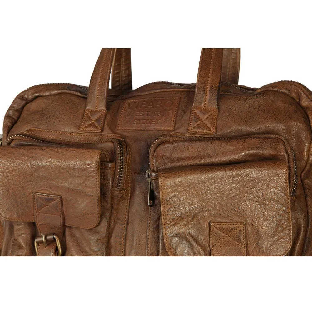 Viparo Tan 17" Conrad Bag