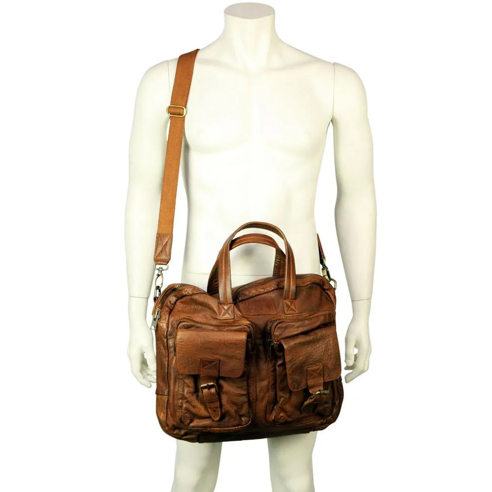 Viparo Tan 17" Conrad Bag
