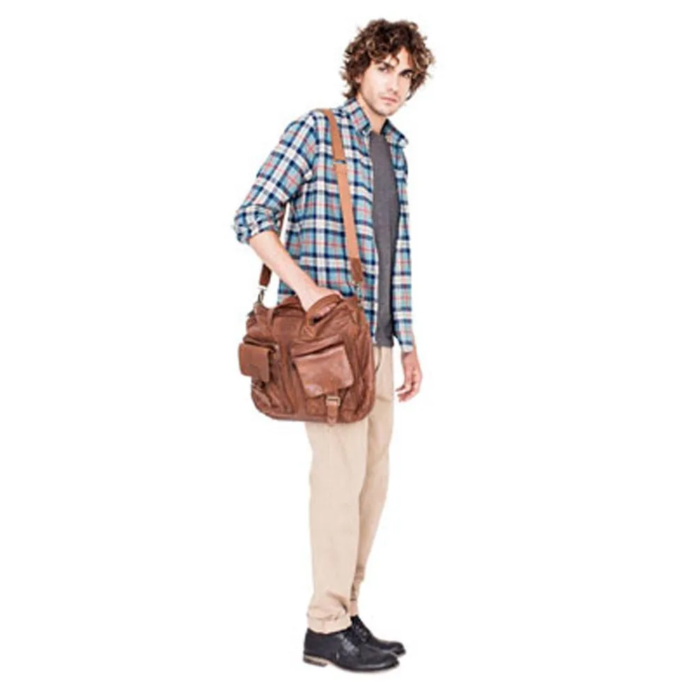 Viparo Tan 17" Conrad Bag
