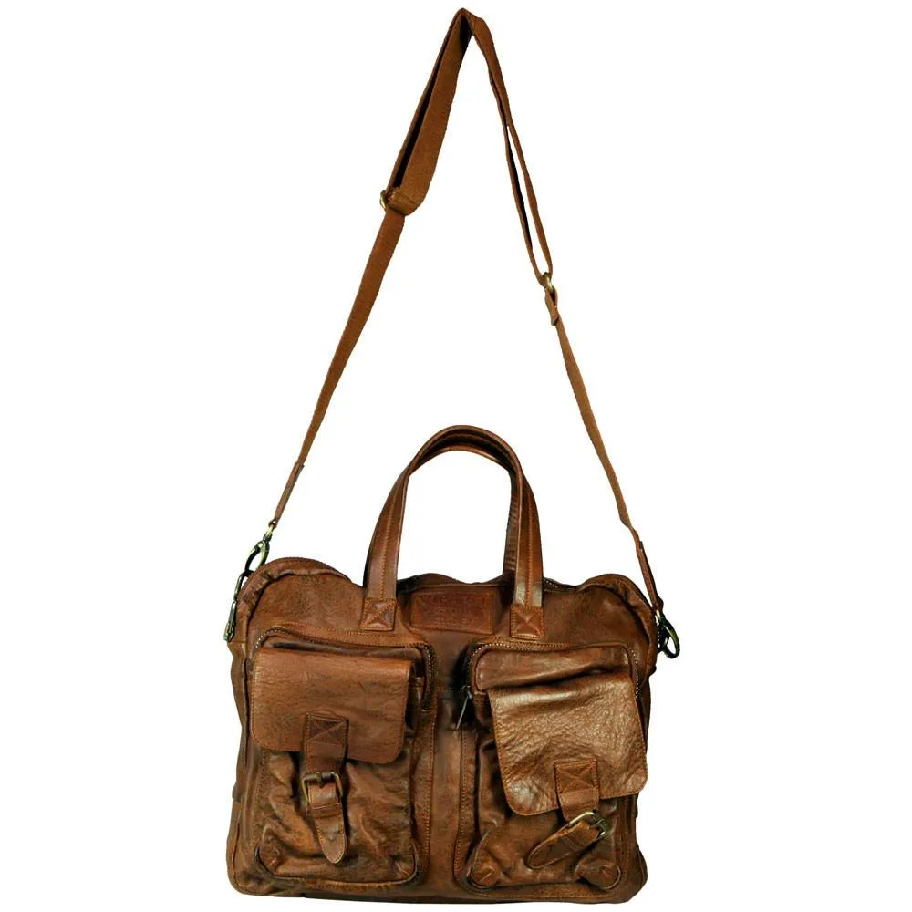 Viparo Tan 17" Conrad Bag