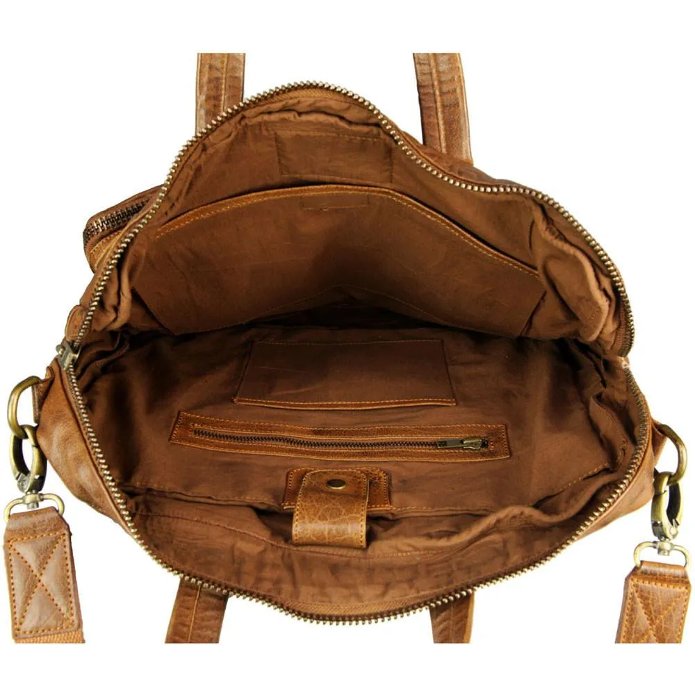 Viparo Tan 17" Conrad Bag