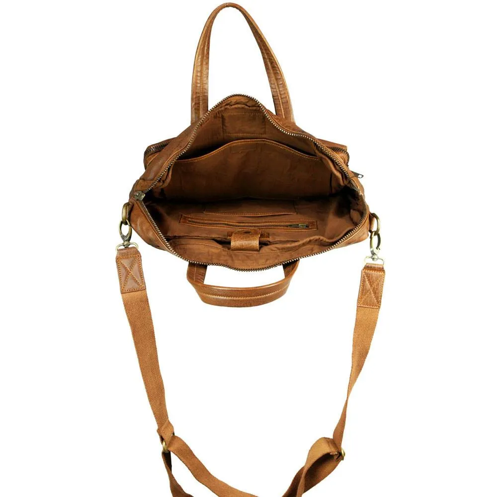 Viparo Tan 17" Conrad Bag