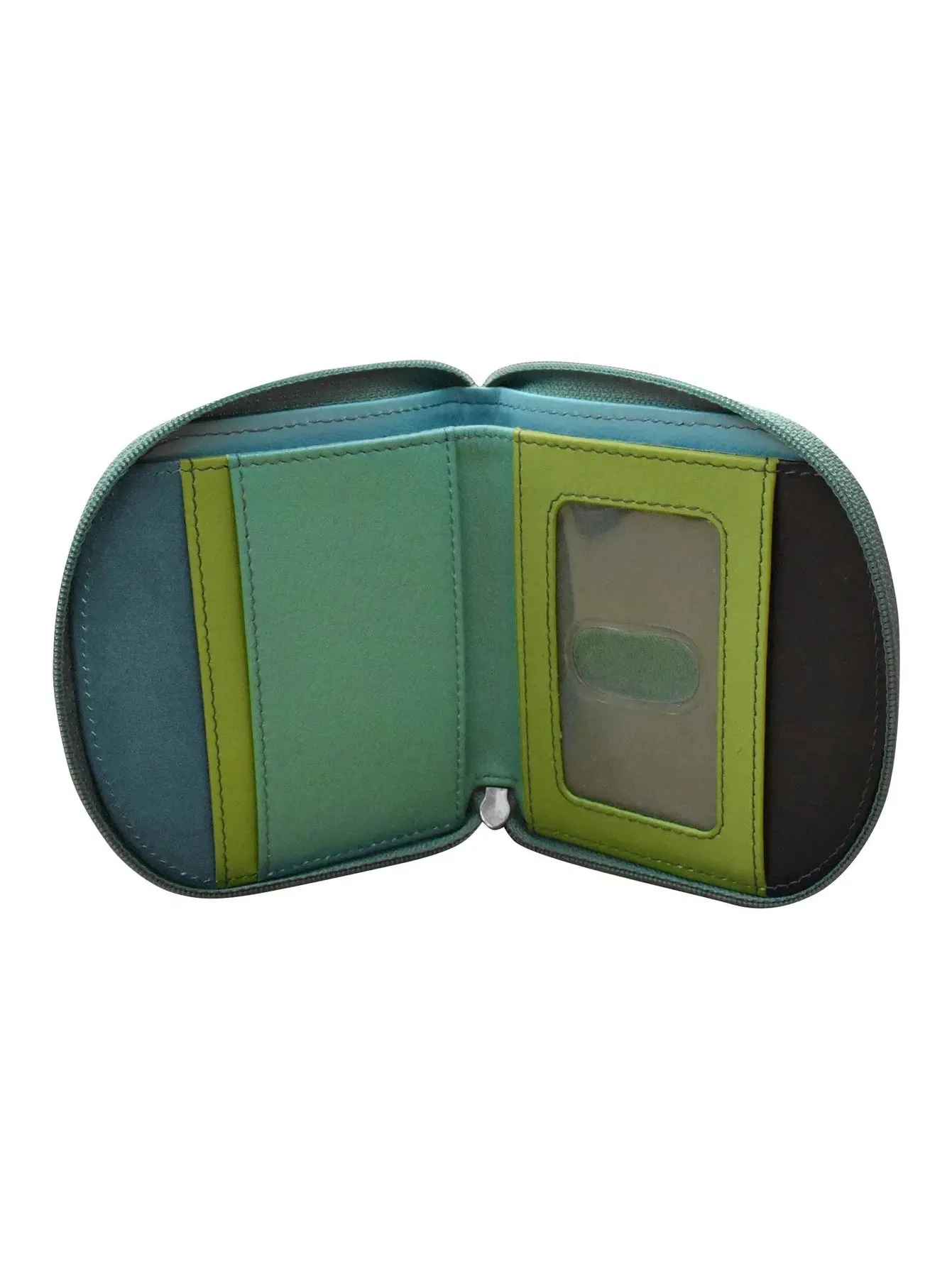 Wallet Small Dome Serenity Multi Leather RFID Blocking 6235