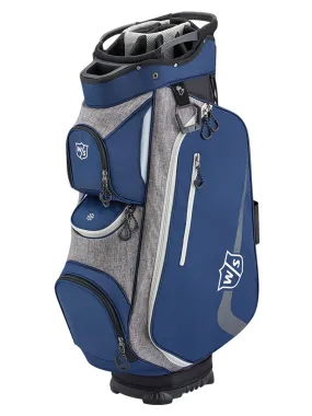 Wilson Staff Xtra Cart Bag Navy/Grey