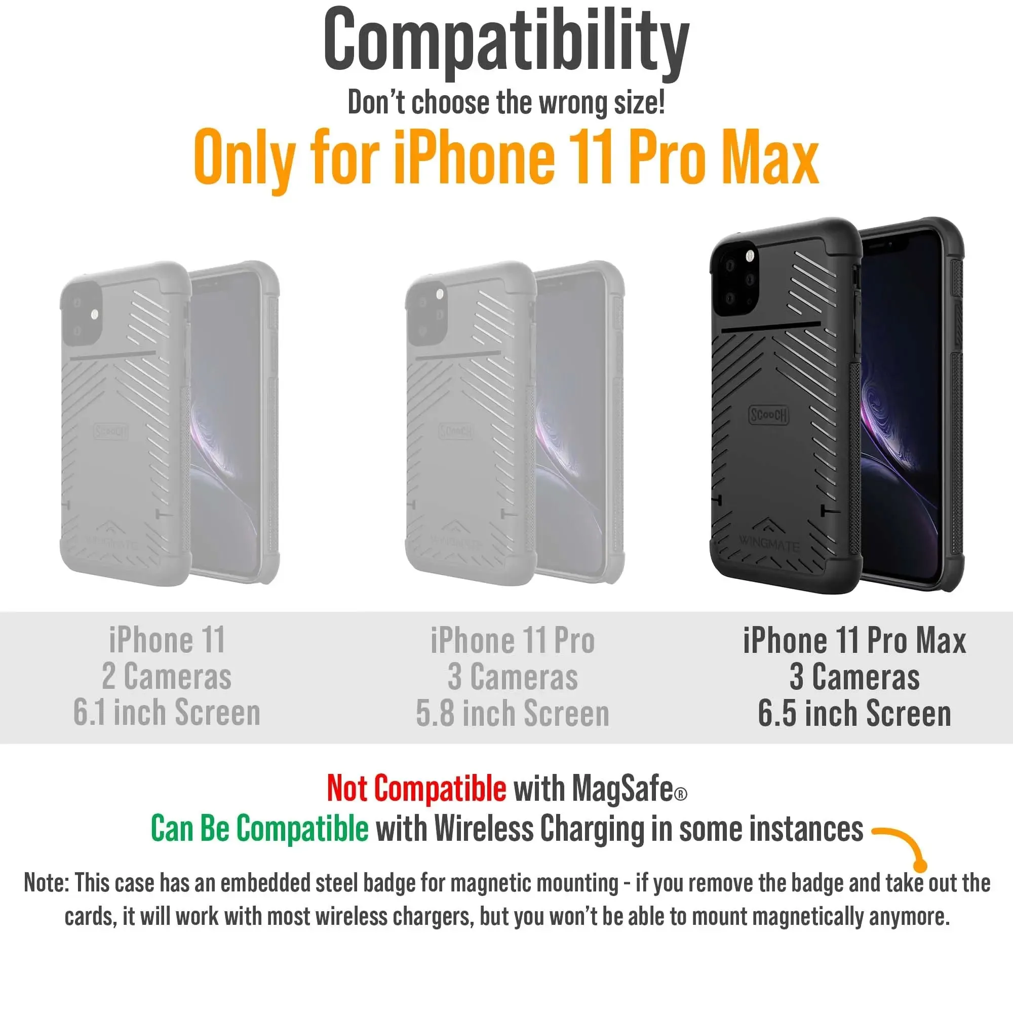 Wingmate Ultimate Bundle for iPhone 11 Pro Max
