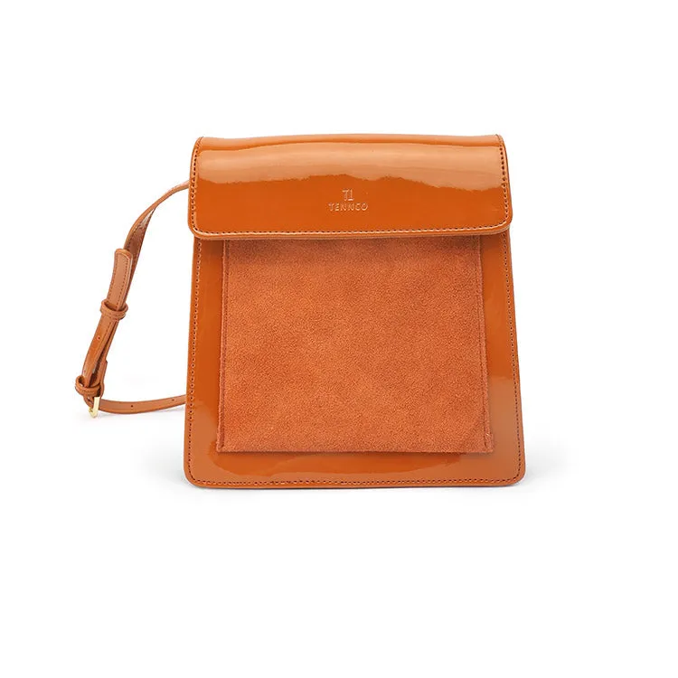 Womens Red Leather Satchel Bag Cute Leather Crossbody Bags for Women