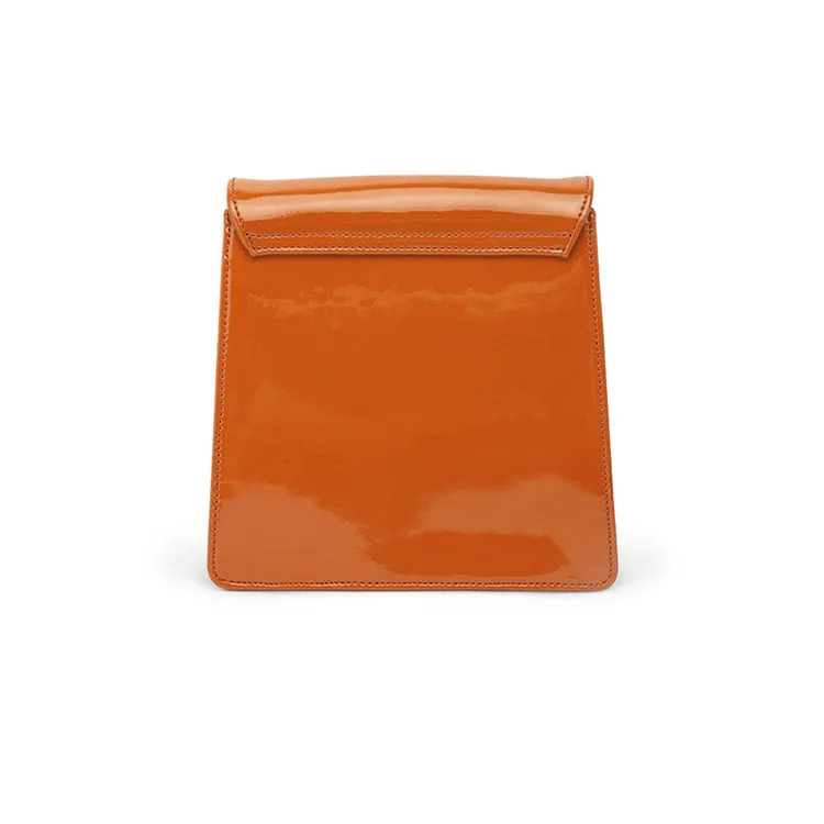 Womens Red Leather Satchel Bag Cute Leather Crossbody Bags for Women