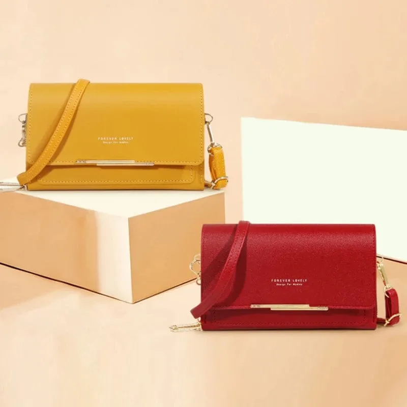 Women's Wallet Korean Handbag Multi Card Large Capacity Casual Shoulder Bag Mobile Phone Packet