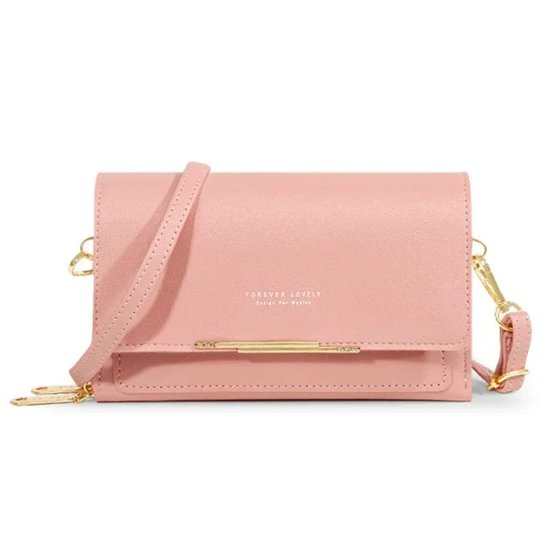 Women's Wallet Korean Handbag Multi Card Large Capacity Casual Shoulder Bag Mobile Phone Packet