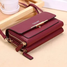 Women's Wallet Korean Handbag Multi Card Large Capacity Casual Shoulder Bag Mobile Phone Packet