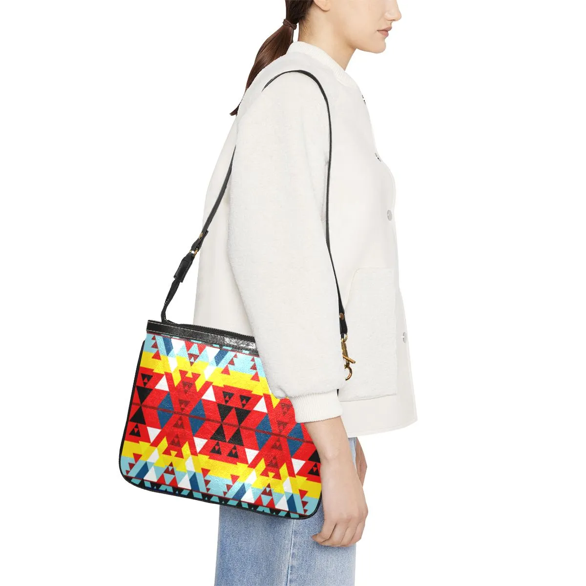 Writing on Stone Enemy Retreat Small Shoulder Bag