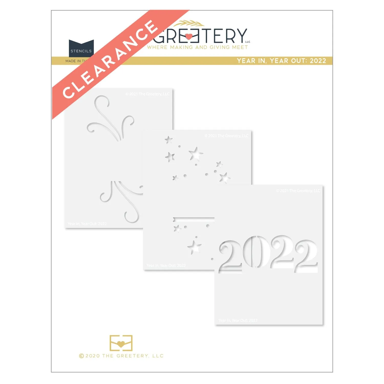 Year in, Year Out: 2022 Stencil LIMITED EDITION